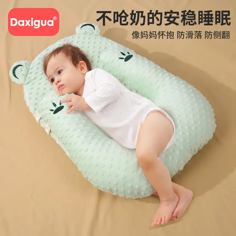 وسادة مضادة للانسكاب ومضادة للاختناق لحديثي الولادة جهاز تغذية الرضاعة الطبيعية وسادة مستلق للأطفال تمنع تنظيم الحليب #4