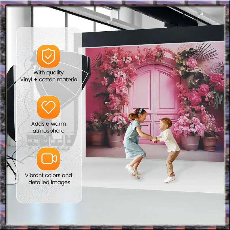 

2025 New 210X150cm Photography Backdrop Cloth Live Broadcasts Photography Props For Family Portraits, Photo Studio Decor