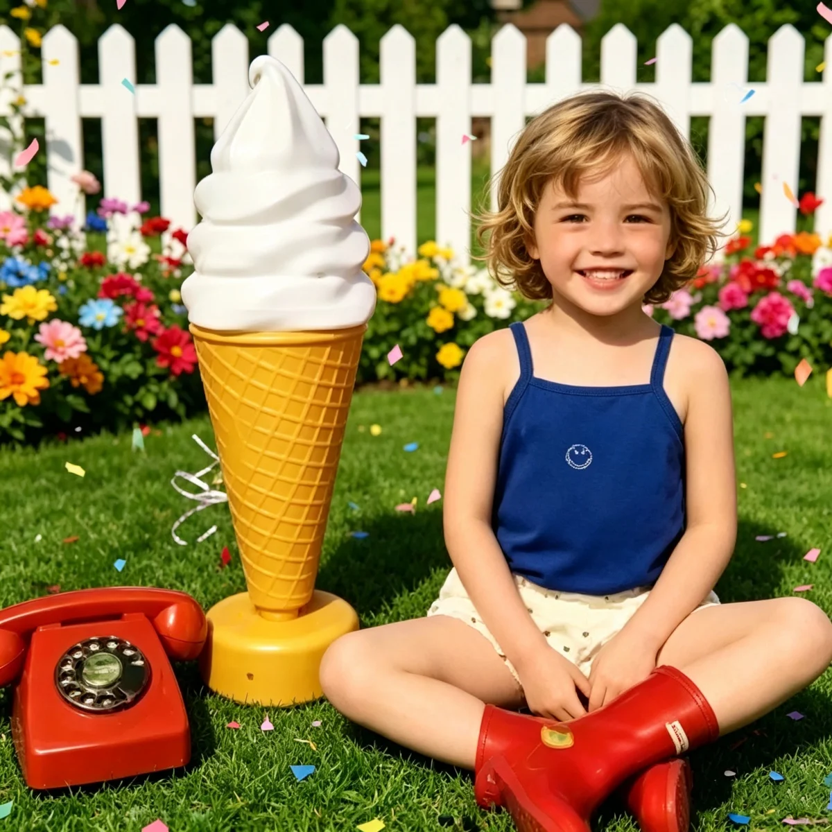 60cm Ice Cream Model Lamp Ice Cream Dessert Shop Is a Tool to Attract Customers. Cream Advertising Mode - view 3