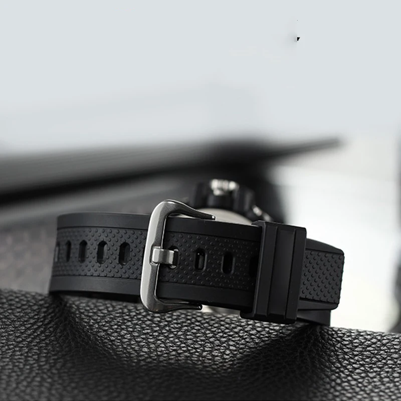 Silicone Rubber bracelet for casio GST210 GST-W110/S130/B100/S100G/S110/410 watch strap high quality watchband wristwatches band