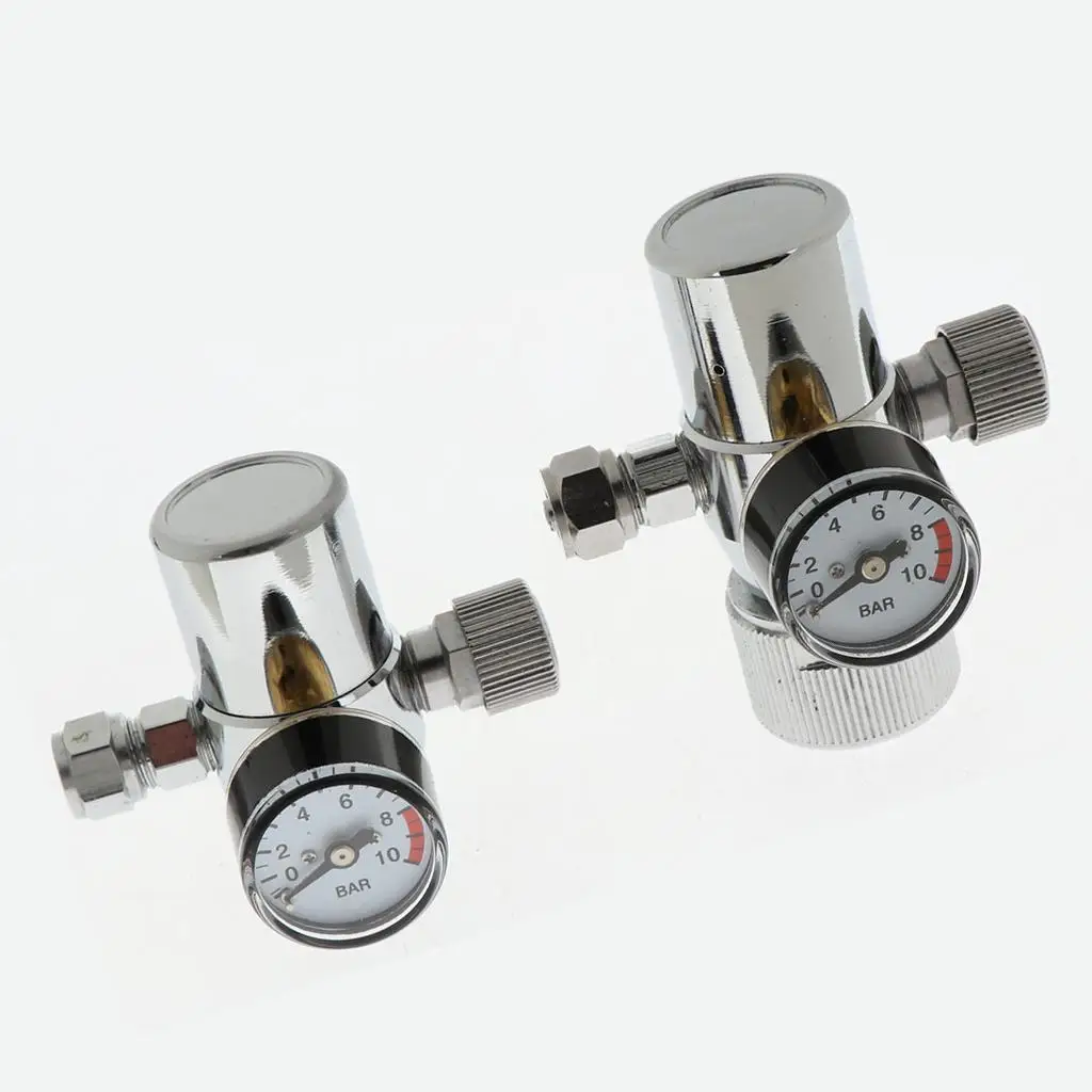 Water Plants Tank Air Compressor Pressure Gauge Regulating Regulator Valve