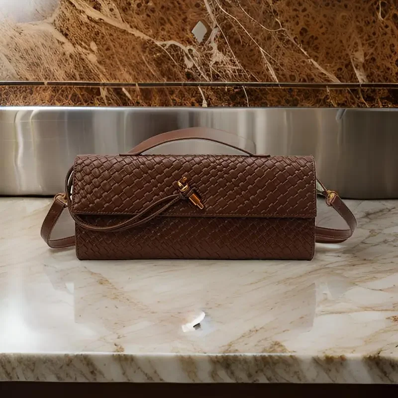 

High-Quality Famous Designer Leather Tote Bag For Women Luxury Brand Popular Classic Elegant Shoulder Bag Ladies