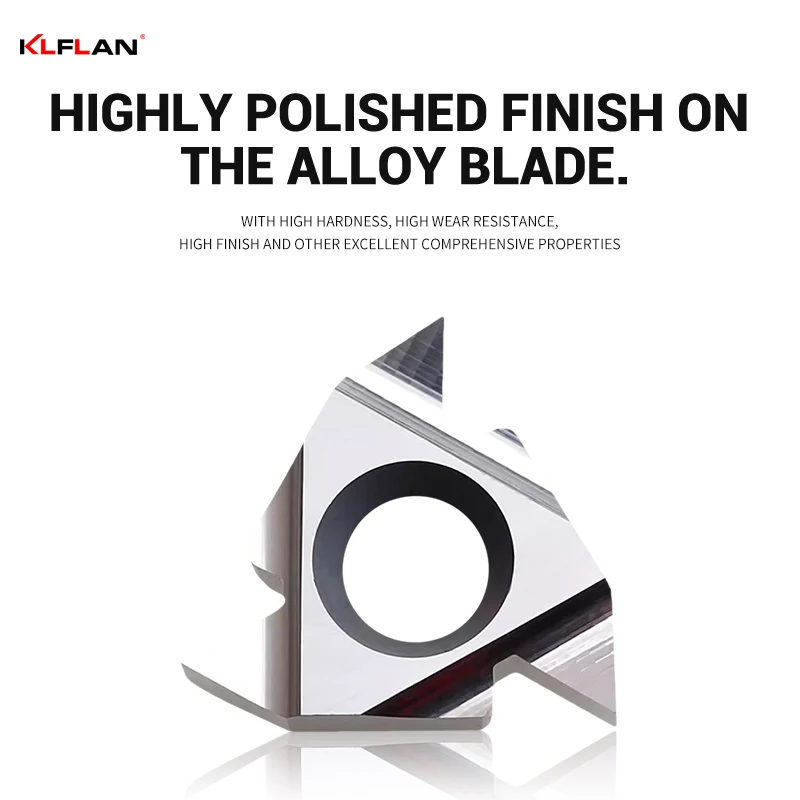 Specjalne narzędzia do gwintowania miedzi i aluminium 16ER 16IR 11IER 11IR Wewnętrzne i zewnętrzne wkładki gwintowe z węglika spiekanego, trwałe wkładki