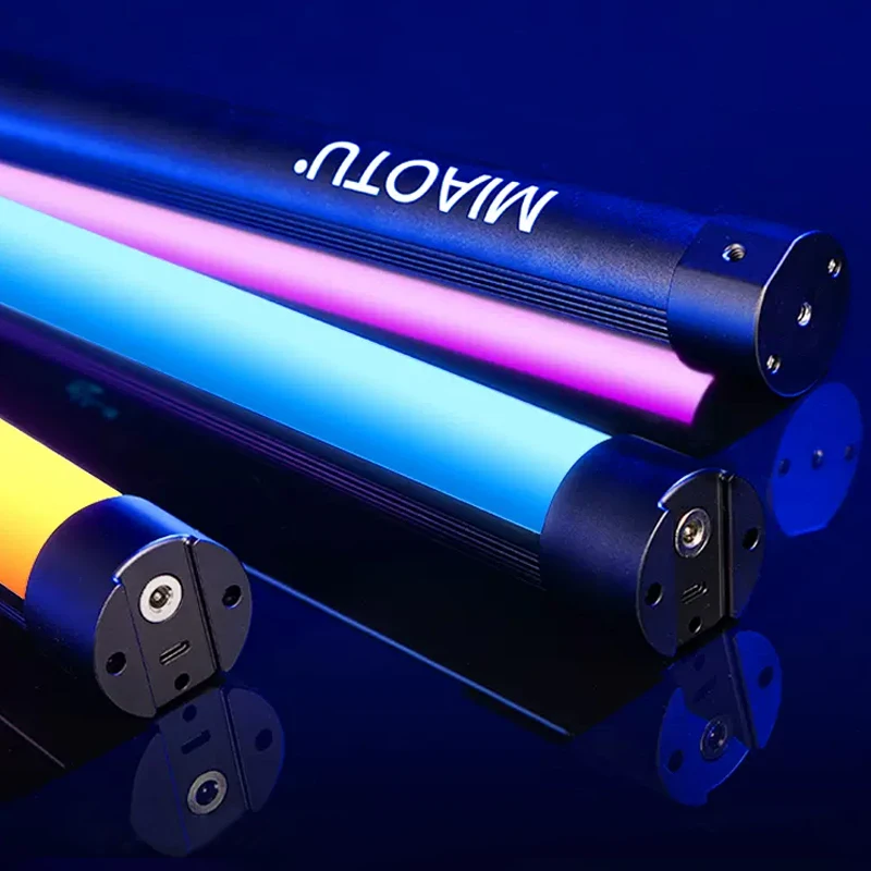 Full Color 27/44 Inch Pixel Rgb Led Tube Light 2000K-10000K Photography Led Video Light Wand Stick with App Control