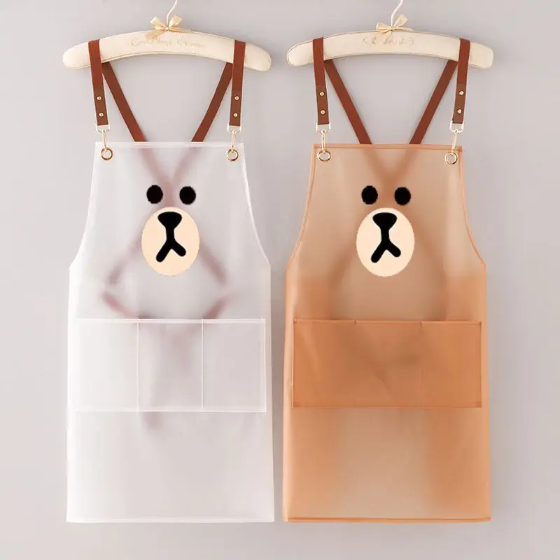 Minimalist ische modische Schürze für Frauen Haushalts küche wasserdicht öl beständig Catering spezielle Kochs chürze Arbeits kleidung ze788