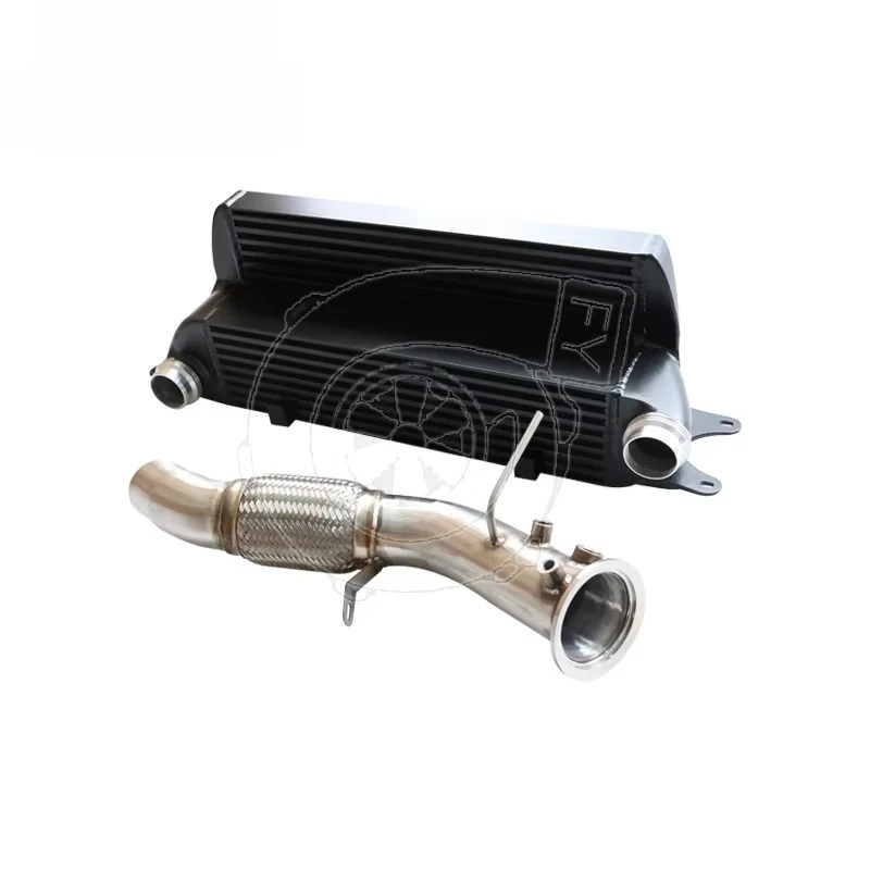 

For BMW 3er 325d 330d E90 530d E60 M57N2 Intercooler + Downspout