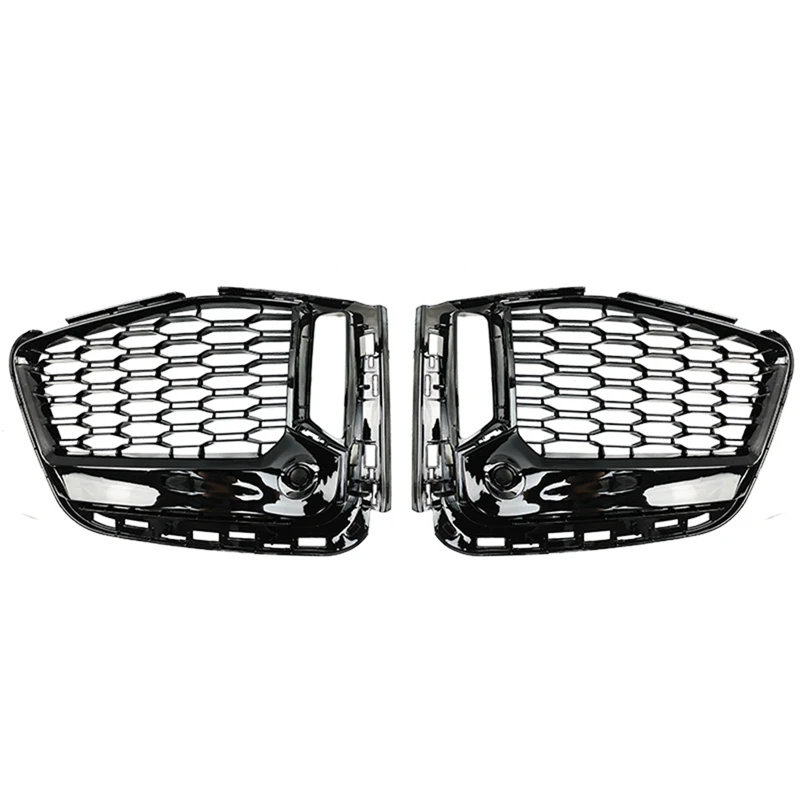 1Pair Front Lower Grille Fog Lamp Bezel Trim Cover 51118074001 51118074002 For BMW 7 Series G11 G12 LCI 19-22 730D 740Dx Parts