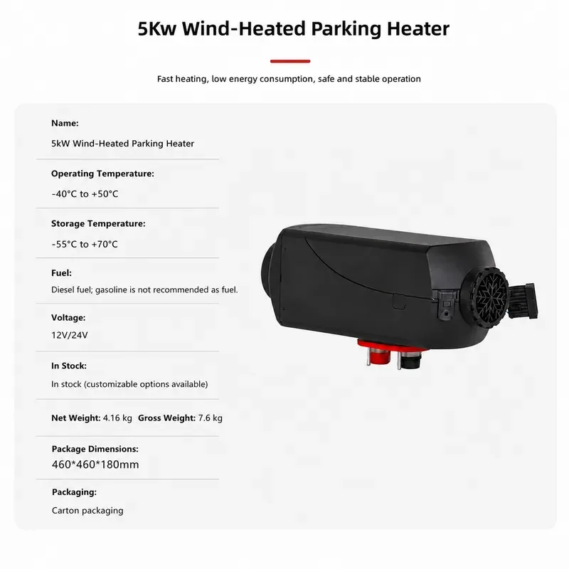 For for Parking Heater Fuel Air Split Diesel Car Truck Air Diesel Warm