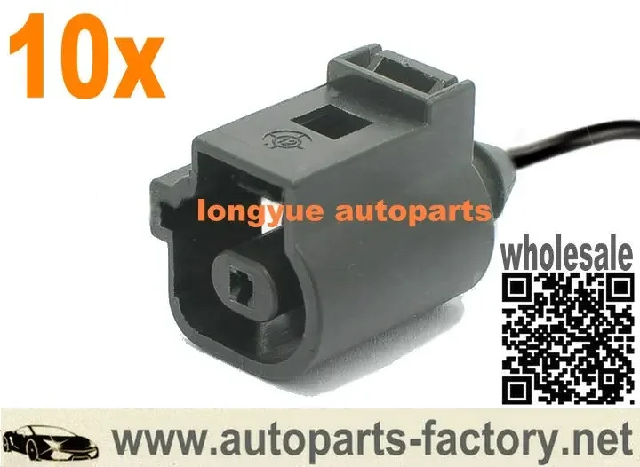 

Longyue 10 шт. плоский контактный разъем для корпуса Pigtail 1 Pin для переключателя давления масла 1J0 973 081 1J0973081