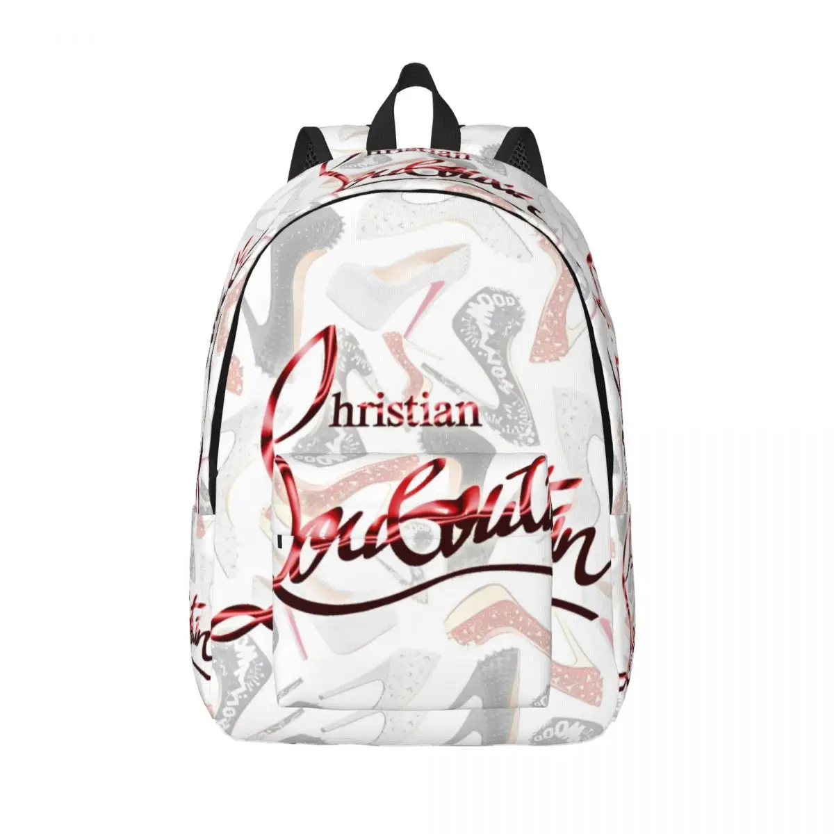 Mochila deportiva con logotipo cristiano para hombre y mujer, bolso de hombro para ordenador portátil y de negocios, a la moda