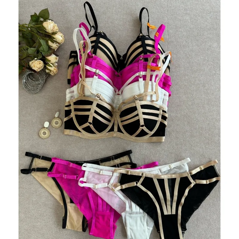 Sexy Pure Desire Bralette Set Mujer Sin Aros Push Up para Pequeño Busto Encaje Verano Nuevo Estilo Envío Gratis MOYISU Tushy BB