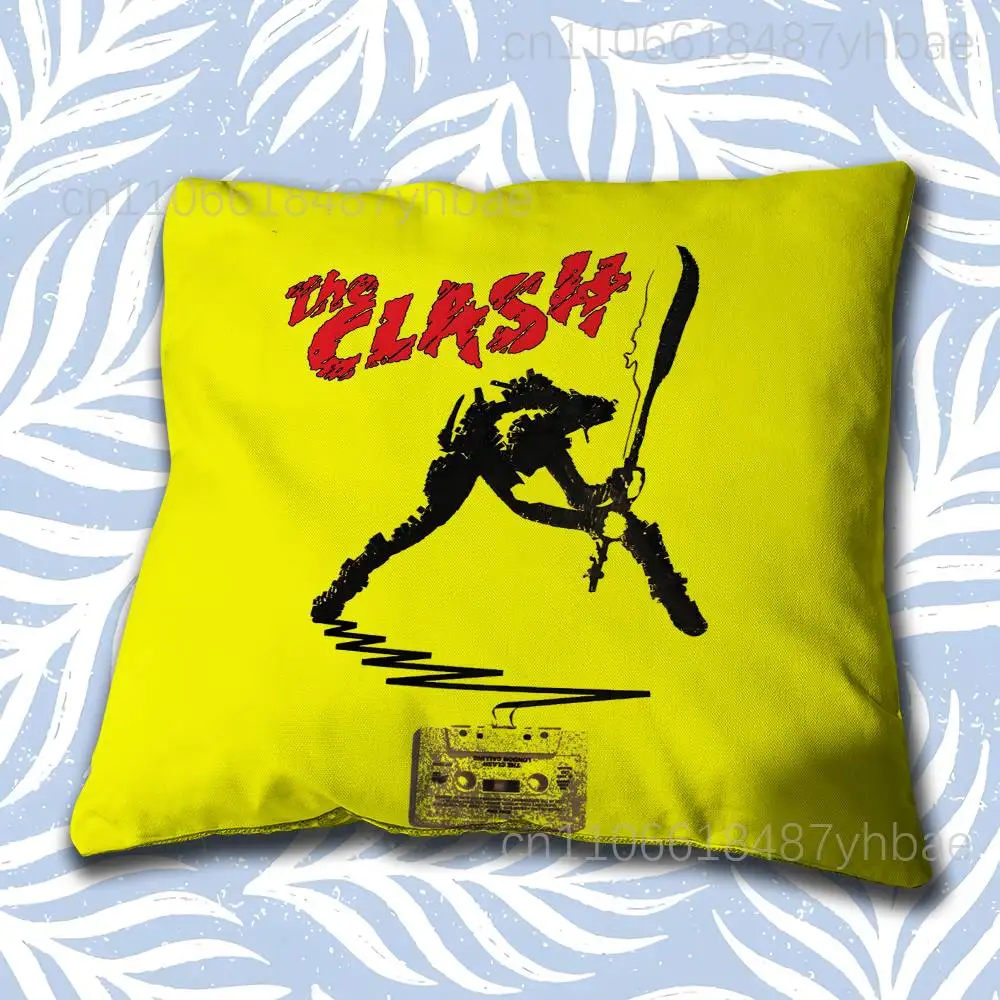 The C-Clash In London Calling Pillow Case Cover Square Sofa With For Pattern Comfortable Cushion suitable Of Room 4