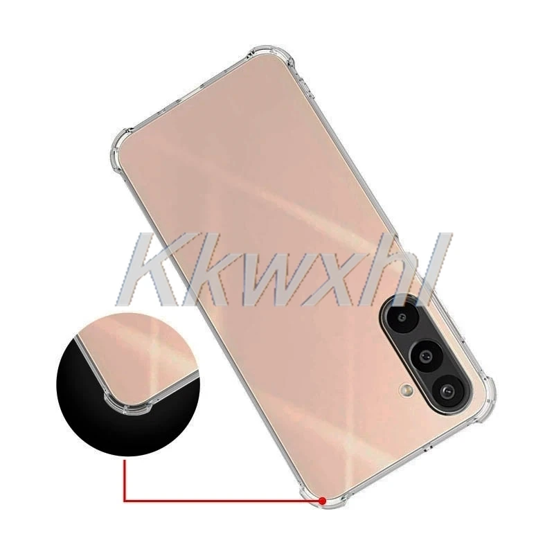 Für Samsung Galaxy Wide 8 M16 F16 5G SM-M166S SM-E166P Smartphone Telefon Original Schutzhülle Zurück Abdeckung Weiche TPU Fall – Detail 6