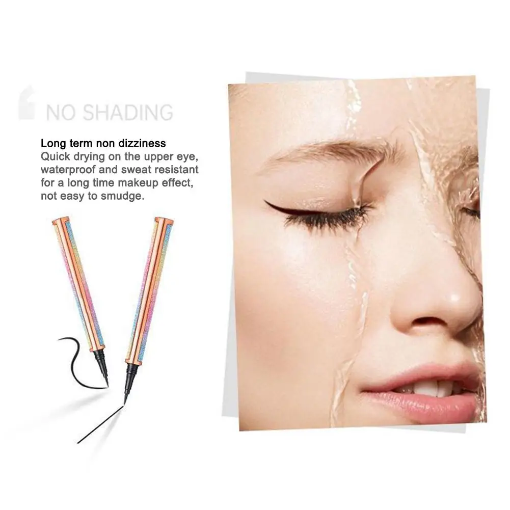 Vloeibare Eyeliner Pen Natuurlijke Waterdichte Langdurige Grote Niet Ogen Cosmetische Gladde Make-Up Professionele Snelle Bloei Drogen Ook U4j1