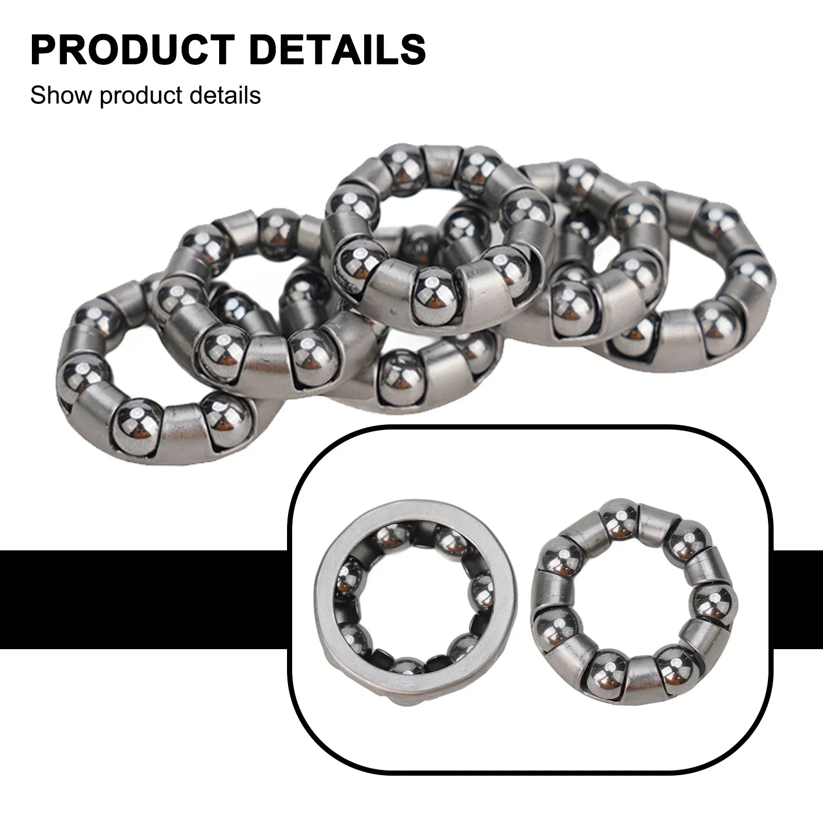 Essential Steel Bearings for Your Bicycle Repairs 10 Piece Set with Options for Headset Fork and Bottom Bracket