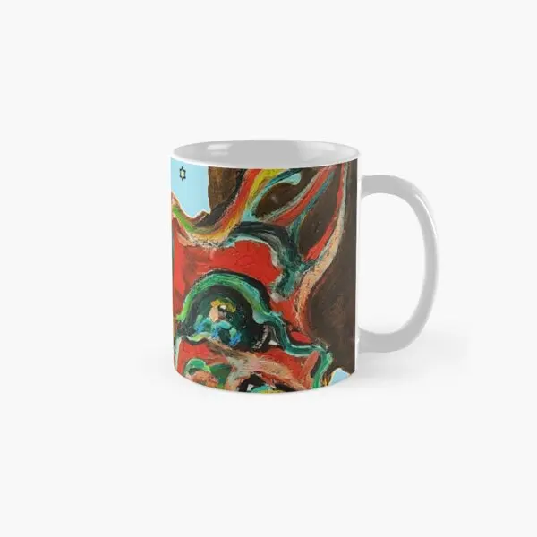 Abstract Landscape Classic  Mug Drinkware Handle Round Simple Image Cup Design Tea Photo Printed Coffee Picture Gifts