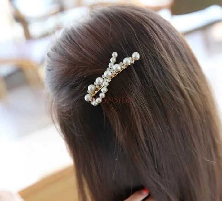 Versatile spring clip, girl's side clip, fashionable and stylish style, hair clip on the back of the head