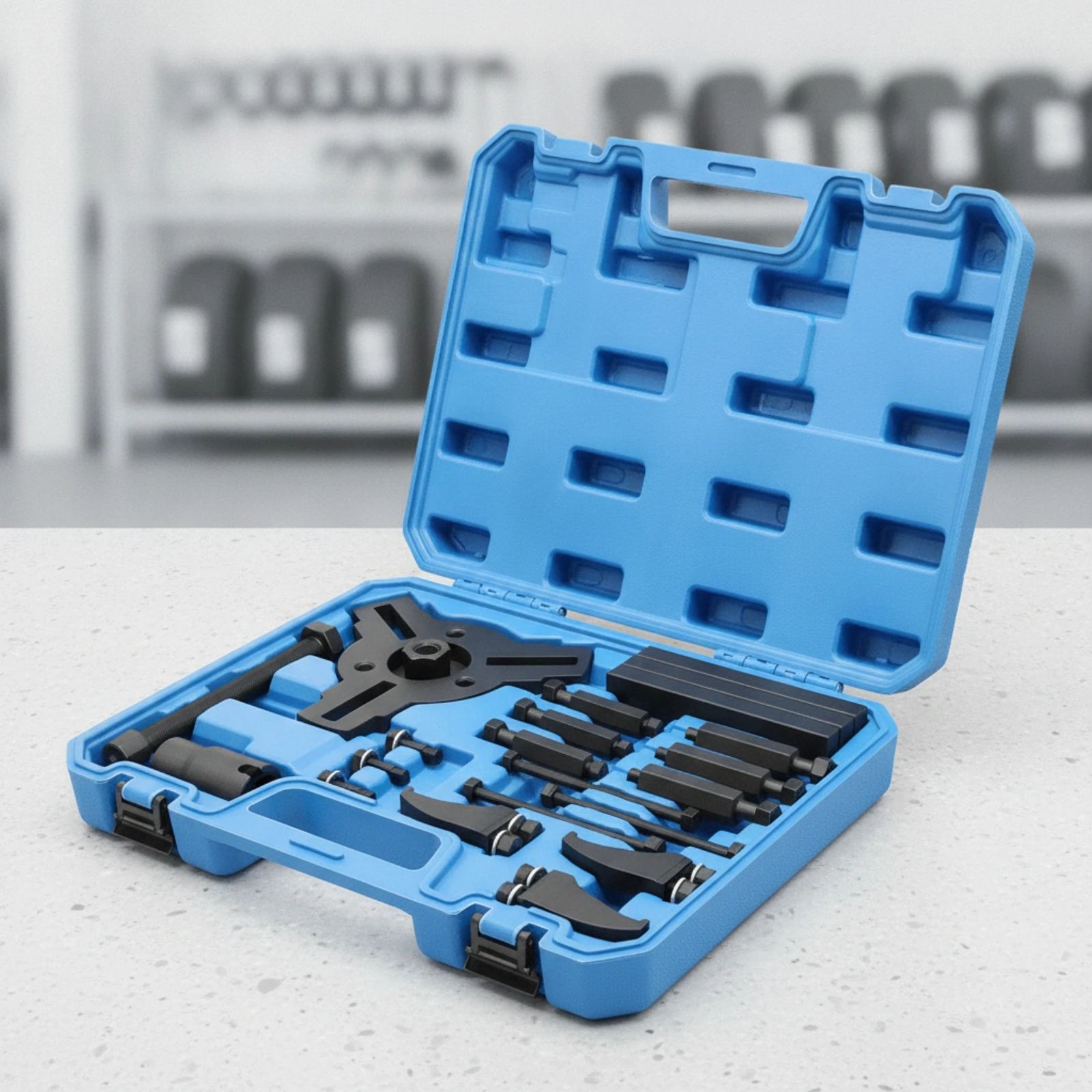 Dual Clutch Gearbox Remover Installer Tool Kit Heavy-Duty Dual Clutch Gearbox Tool with Storage Case Dry Sturdy