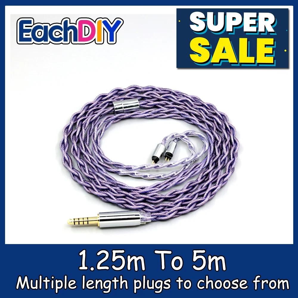 

Type2 1.8mm 140 cores litz 7N OCC Cable For MoonDrop METEOR HARMON RAYS ILLUSTRIOUS Simgot Ea1000 EW200 EA500 EW10 LN008984