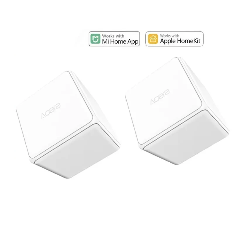 Aqara Magic Cube Controller Zigbee Version Controlled by Six Actions for Mijia APP Smart Home Device Smart Socket