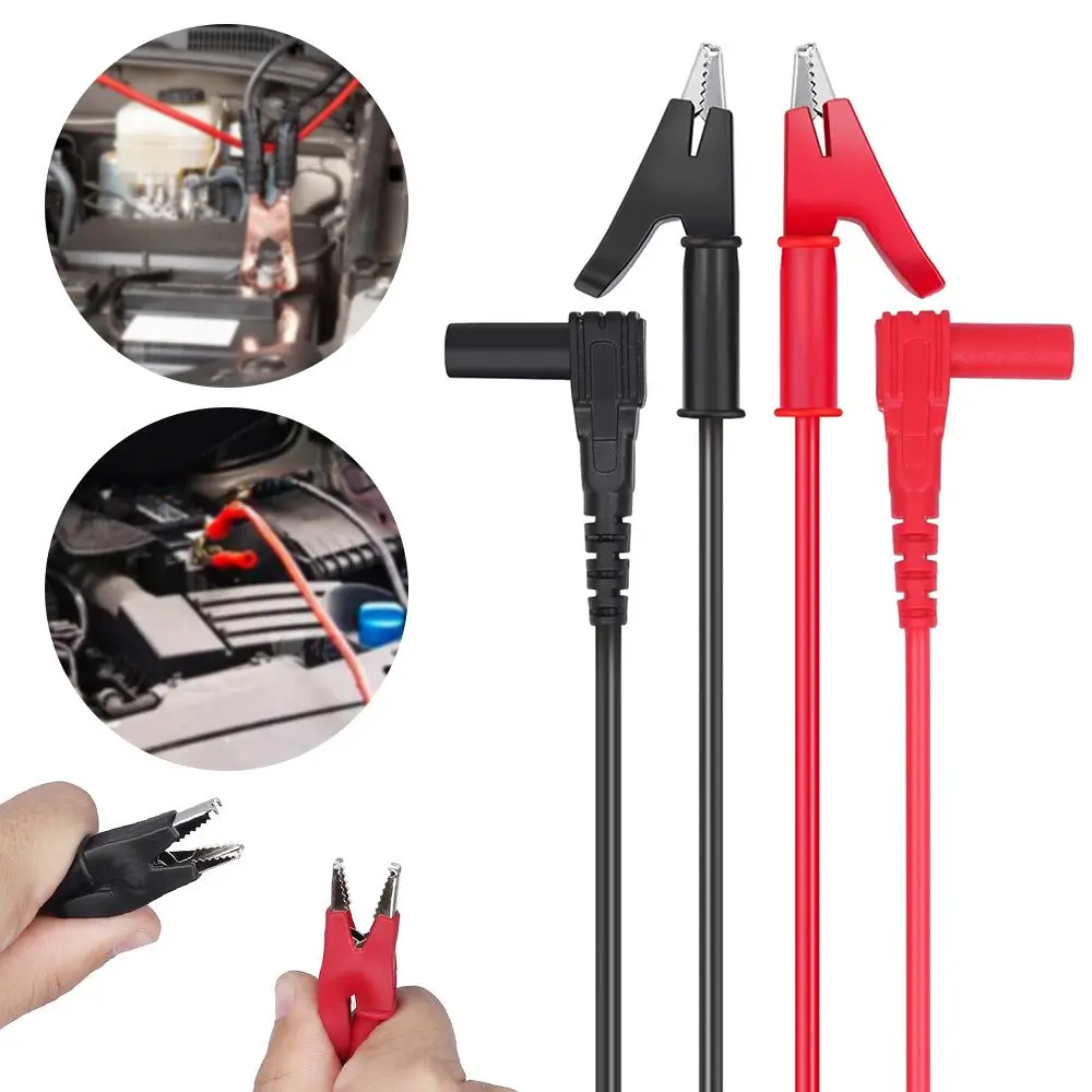 BSIDE T1101 Profession Multimeter probe test lead High quality crocodile clip test cable line tweezers Universal plug