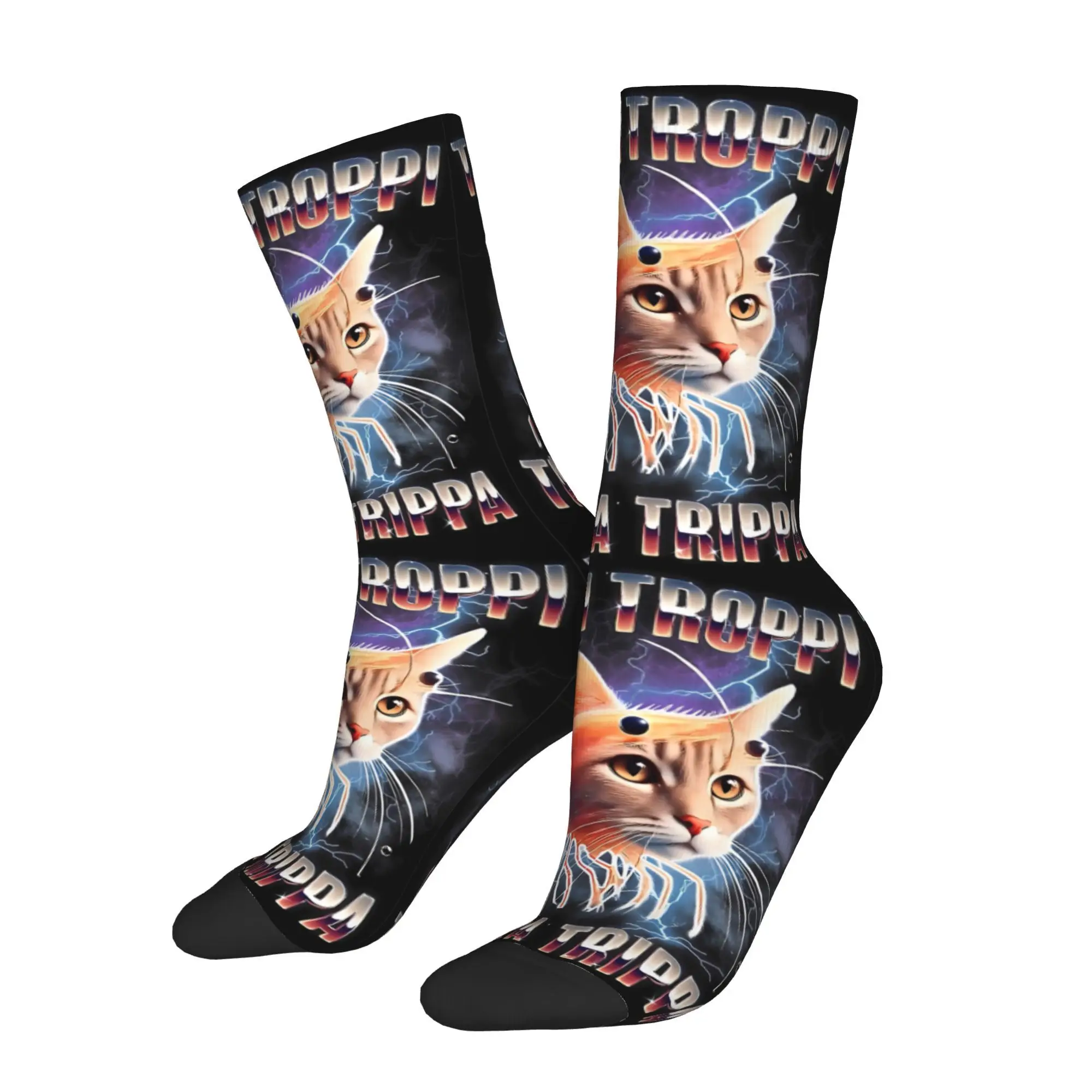 

Зимние носки унисекс для бега Happy Socks Crazy Sock в уличном стиле