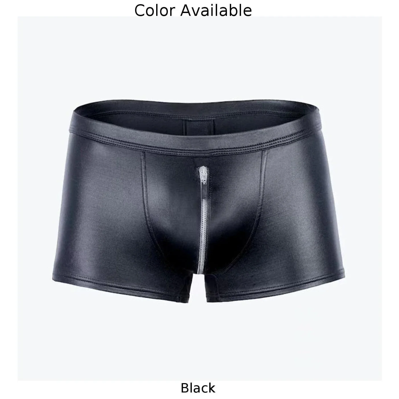 Shorts Underpant Men Boxer Briefs Boxer Briefs Shorts Underpants Boxers For Men Faux Leather Low Rise Underwear