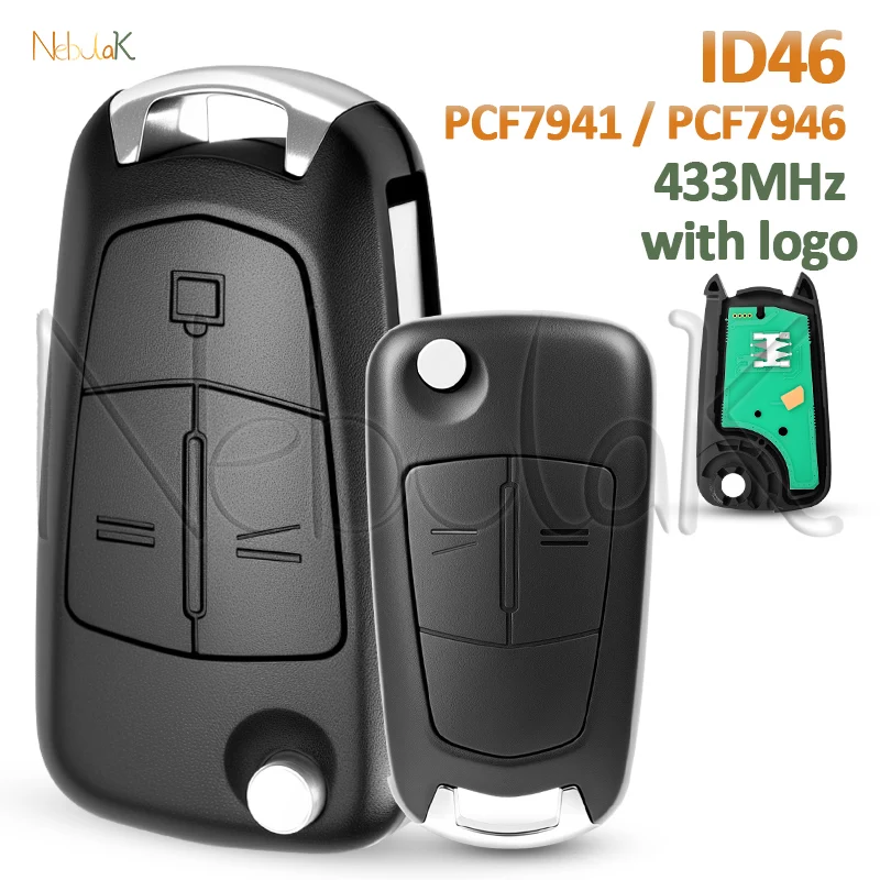 Flip Car Key ID46 P…