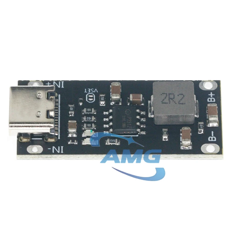 H.X.Y Type-C USB Input High Current 3A Polymer Ternary Lithium Battery Quick Fast Charging Board IP2312 CC/CV Mode 5V To 4.2V