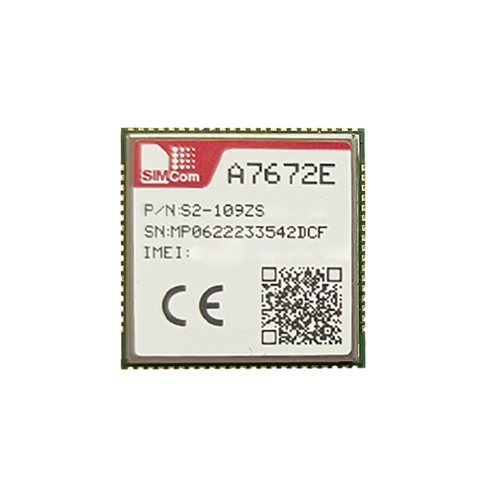 SIMcom A7672E-FASE A7672E-LASE  LTE Cat 1 Module Support LTE-FDD/GSM/GPRS/EDGE LCC+LGA compatible with SIM7000/SIM7070 SIM800F