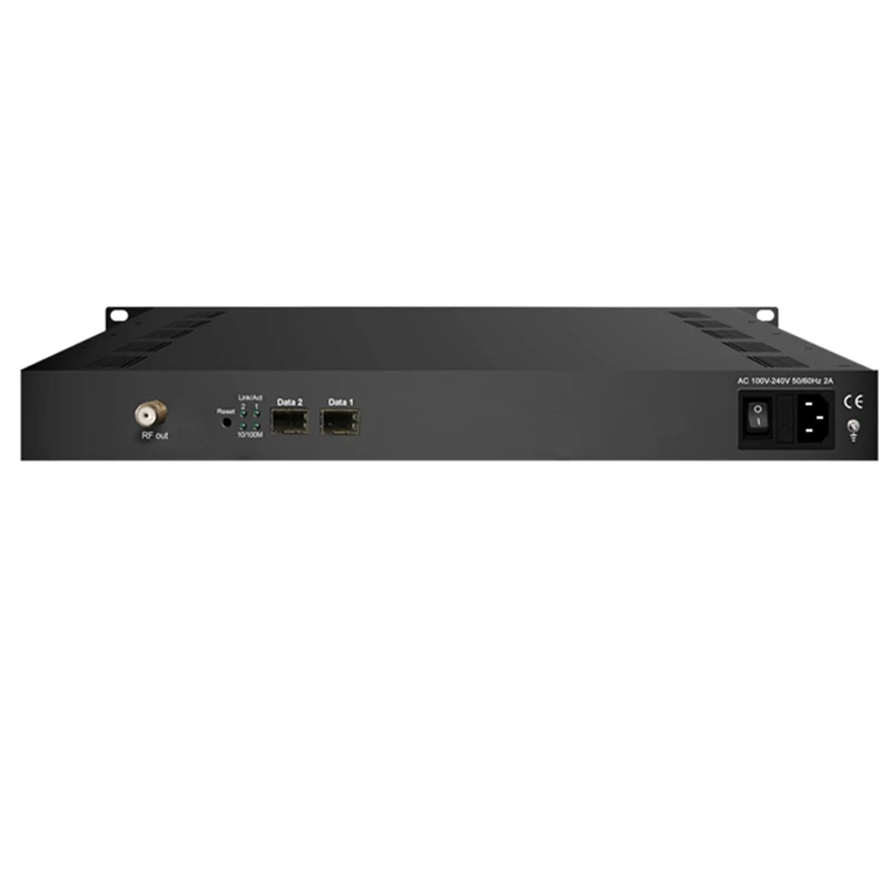 IP QAM Modulator 16-channel IP to DVB-C IP to rf Cable DTV System Multiplexing Encryption IP Modulator front-end equipment