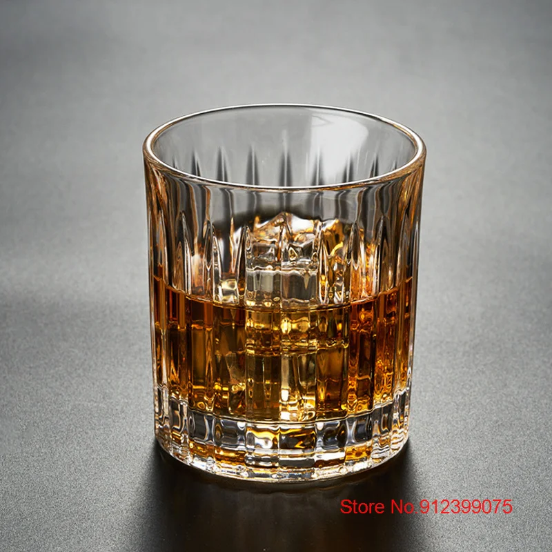 Germany SHTOX Design Rotating Whiskey Glasses Crystal Stable Rotated Flow Shadow Relaxed Wine Tasting Cup Whisky Enjoy Tumbler