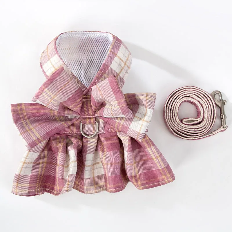 New cat JK skirt traction rope cat out vest traction rope walking cat rope small dog pet supplies