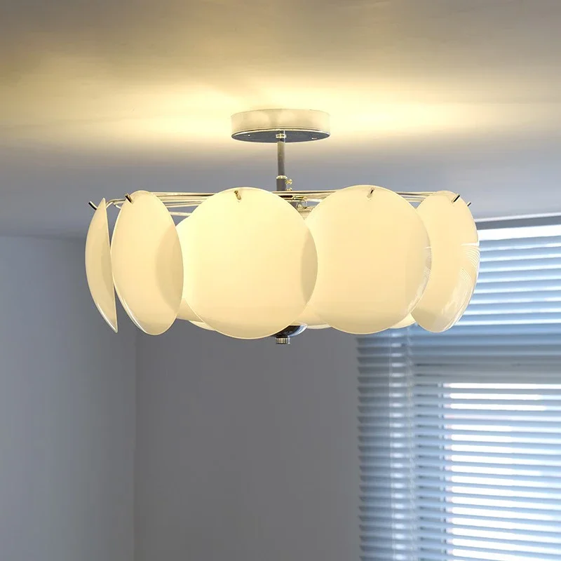 Bedroom ceiling light designer light luxury high-end shell eye protection study light