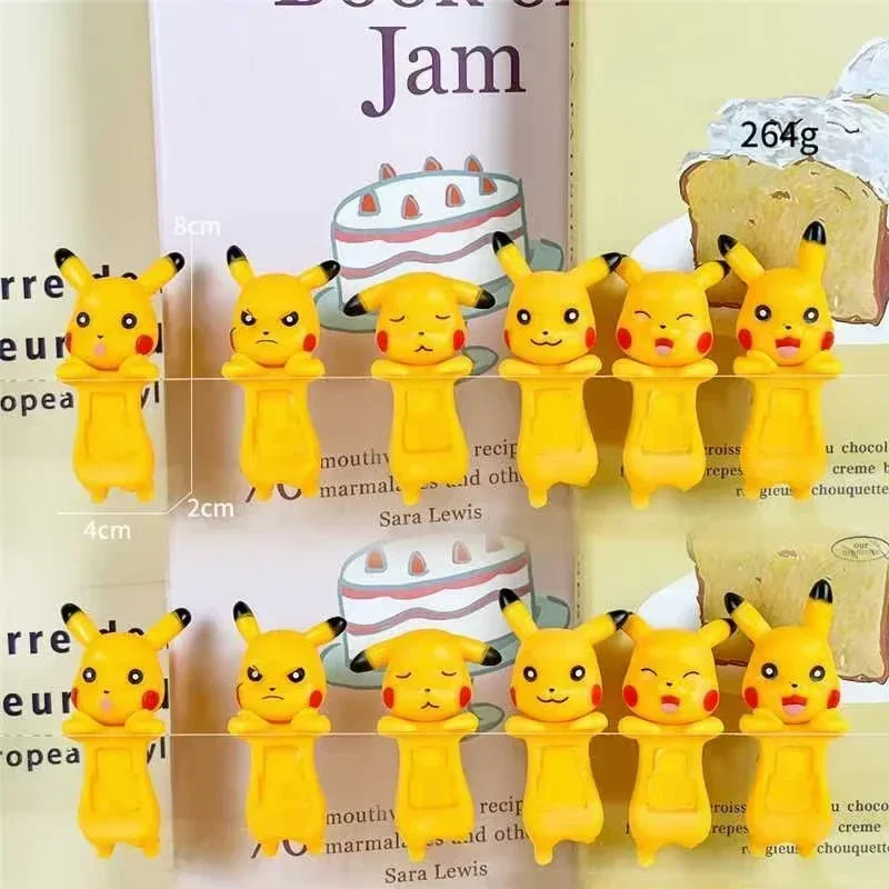 โมเดลตกแต่งโทรศัพท์มือถือรูปปิกาจูการ์ตูนน่ารักสไตล์ปาร์ตี้แองเจิล รุ่นฮิตจากโปเกมอน แบบกล่องสุ่ม