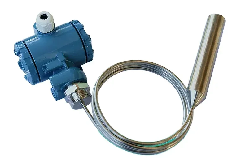 Stainless Steel High Temperature Resistant Liquid Level Transmitter Water Level Input Induction Probe Liquid Level Meter