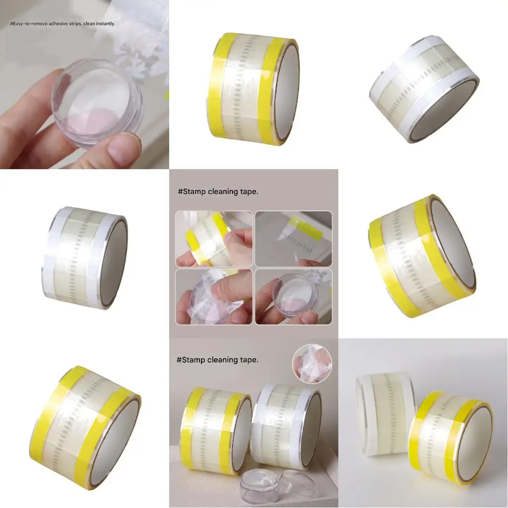 Tearable Sticker Roll Specially Designs For Nail Art Transfer Ensures Hygienic Use And High Efficiency In Salons