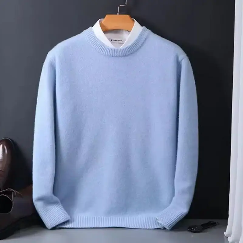 Sky blue O-collar