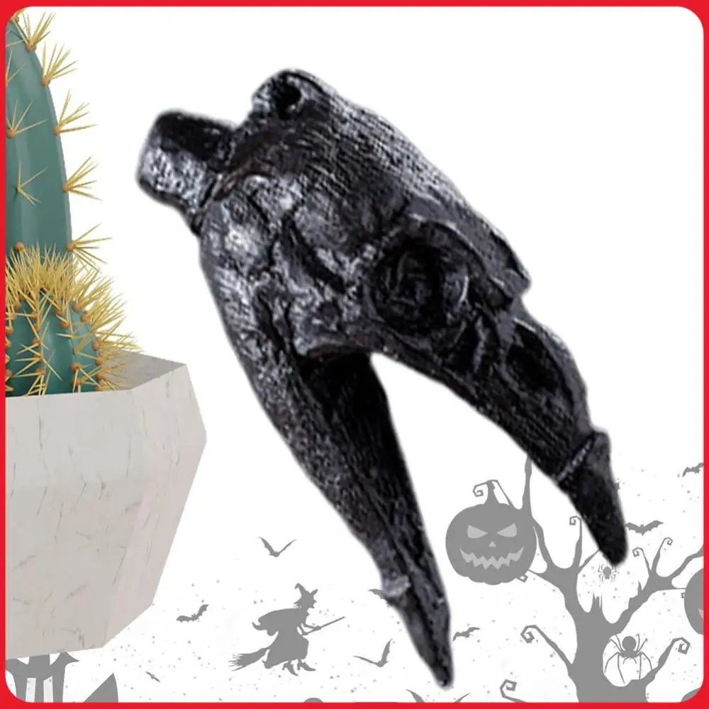 

Halloween Aztec Death Whistle with Strange Sound Crow Mouth Death Whistle Death Whistle Loud Ornament for Application