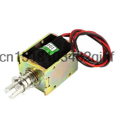 

24 В постоянного тока, 960 мА, 2,1 Н, 15 мм, тянущий нажимной тип, электромагнит привода с открытой рамой