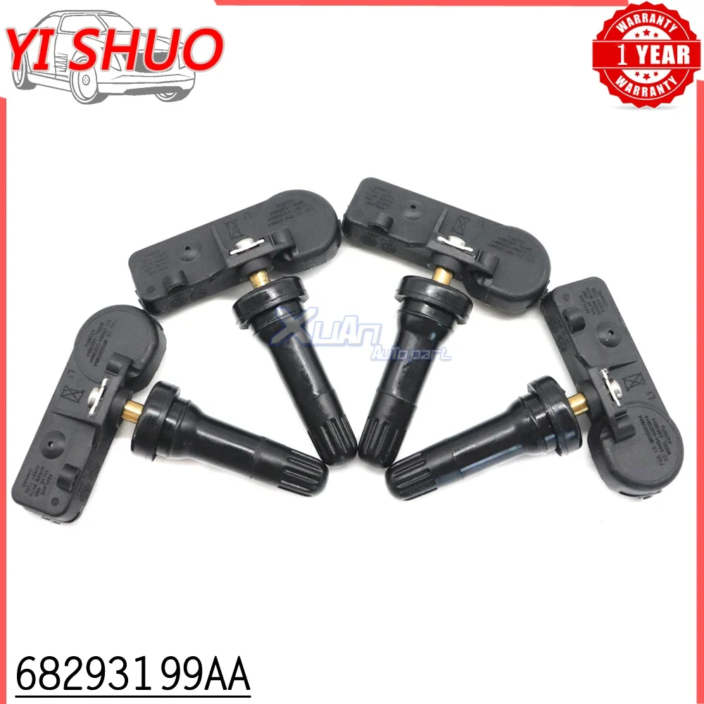 

For Dodge Ram 1500 TRUCKS 2019 2020 433Mhz TPMS Sensor Tire Air Pressure Monitor Sensor System 68293199AA 68293199AB