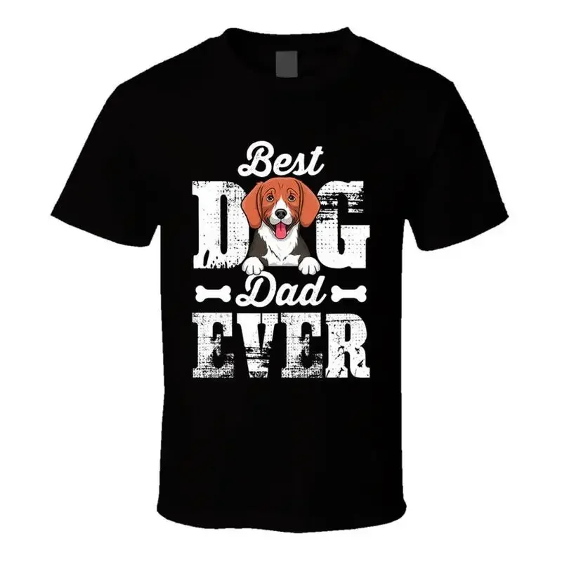 Beagle Best Dog Dad Father's Day T Shirt