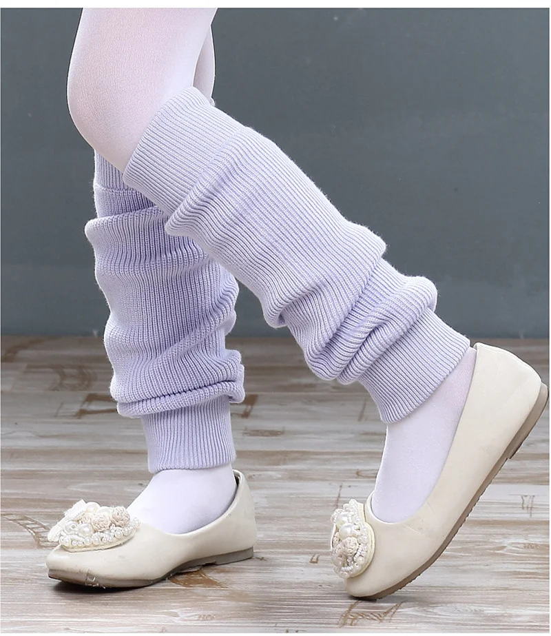 Hot Sale High Quality Warm-up Kids Girls Practice Dance Wear Ballet Sports Gym Yoga Leg Warmers