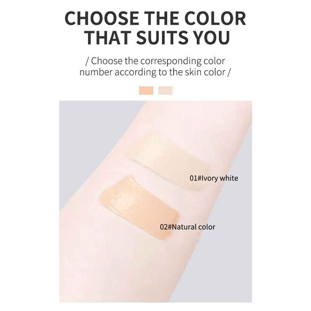 كريم أساس سائل NEW Bird's Nest Essence يحمل كونسيلر مقاوم للماء والعرق 25 مل #5