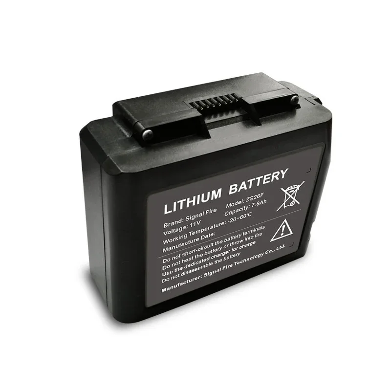 Empalmador de fusión de fibra óptica de batería original AI-9 7800mAh litio ZS26F