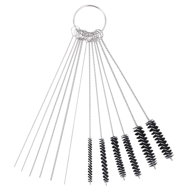 A53Q-60 Pcs Tune Up Vergaser Einstellen Schraubendreher Tool Kit Mit Carb Reinigung Nadeln Pinsel Für Walbro Zama Ryobi