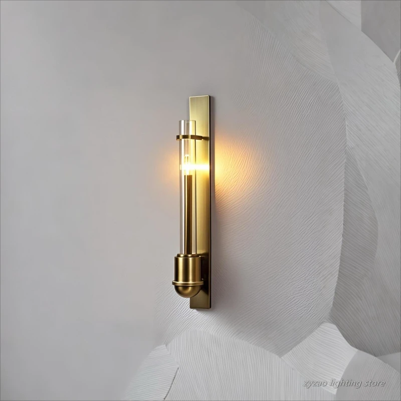 

Nordic Simple Iron Led Wall Lamps Living Room TV Background Wall Corridor Wall Lights Model Room Bathroom Mirror Mirror Lights
