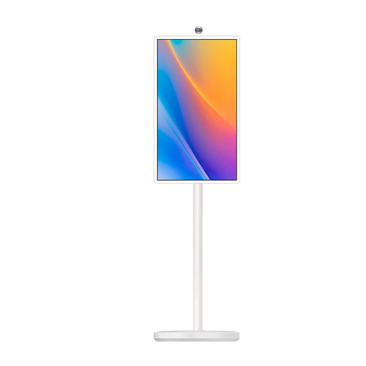 Televisor Inteligente Interactivo Android 12 de 32 Pulgadas con Pantalla Táctil LCD HD y Panel Giratorio