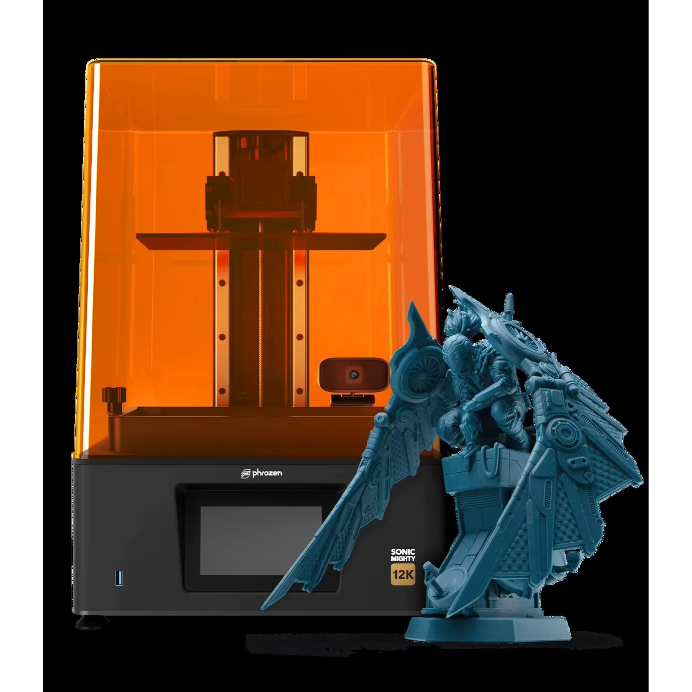Phrozen Wholesale Sonic Mighty 12K Monochrome Large Print Size 218x123x235mm LCD Resin 3D Printer 5