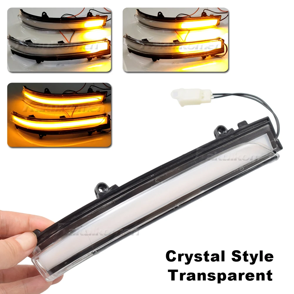 Dynamic Turn Signal Light For VW Jetta 6 GLI Hybrid Vento Scirocco EOS Fusca Beetle Rearview Mirror Indicator Blinker